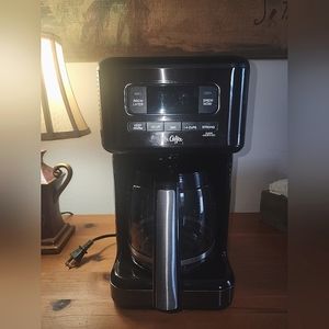 Mr. Coffee 14-Cup Programmable Coffee Maker in Dark Stainless